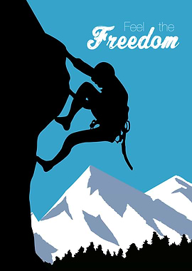 Mountain climbing Nature