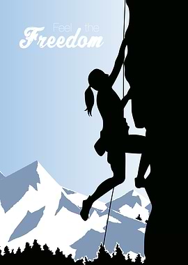 Mountain climbing Nature