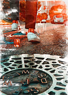 Skating Life Marker Sketch