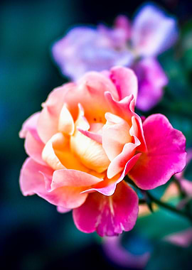 Beautiful Pink Rose Flower