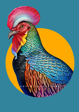 Green Junglefowl