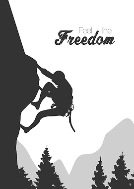 Mountain climbing Nature
