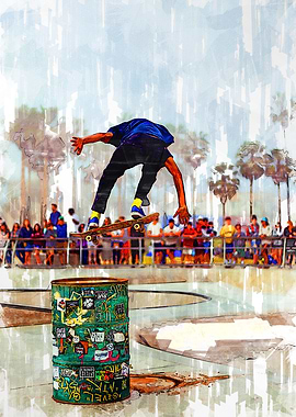 Skate Fly Marker Sketch