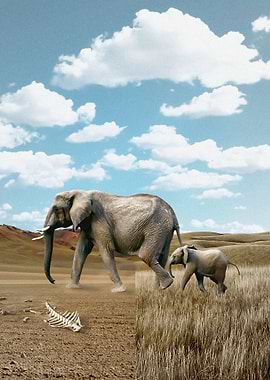 Global Warming Elephant