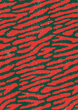 Distressed Tiger Pattern