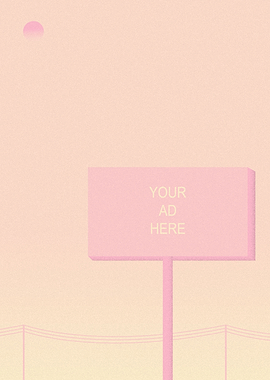 Minimalist Billboard