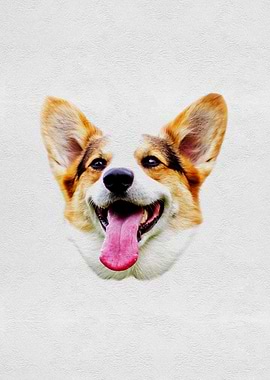 Cute Pet Dog Puppy Head