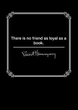 Ernest Hemingway Quote 1