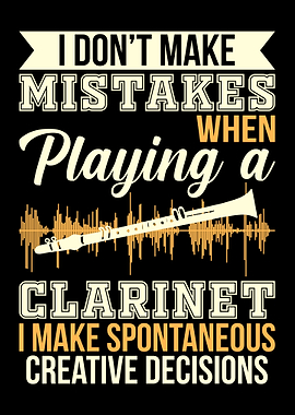 CLARINET FUNNY GIFT IDEA