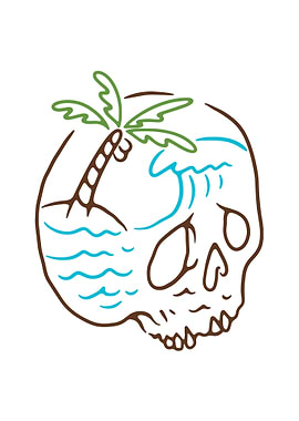 Skull Summer Mind