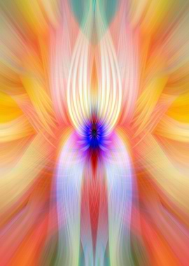 Abstract Fractal Painting