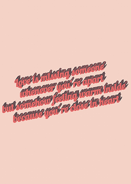 Long Distance Relationship