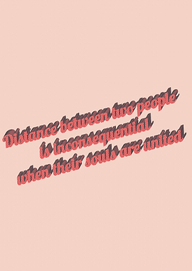 Long distance relationship