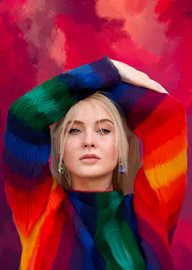 Zara Larsson In Paint