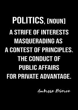 Bierce Quote On Politics