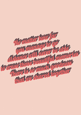 Long Distance Relationship