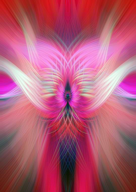 Abstract Fractal Painting