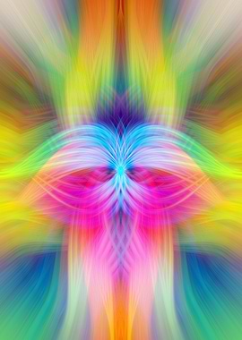 Abstract Fractal Painting