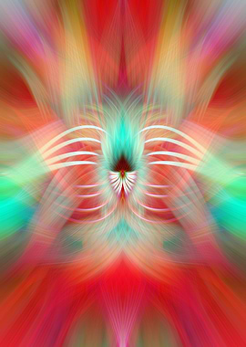 Abstract Fractal Painting