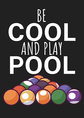 Be cool and play pool
