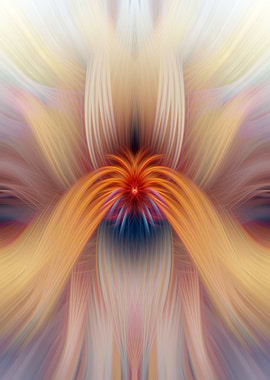 Abstract Fractal Painting