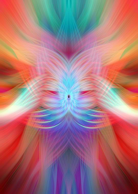 Abstract Fractal Painting