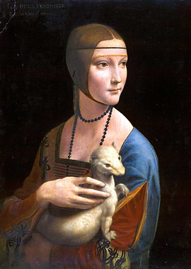 Da Vinci Lady with Ermine