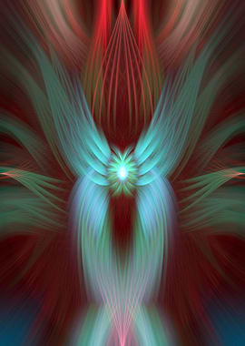 Abstract Fractal Painting