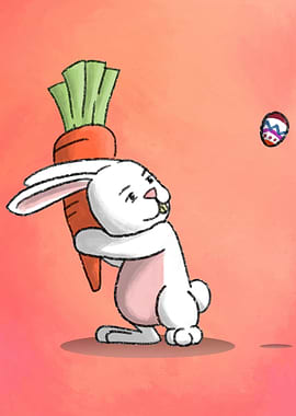 Baseball Bunny Rabbit 2