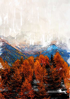 Zillertal Alps Autumn Mood