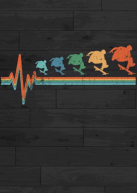 SKATE HEARTBEAT VINTAGE