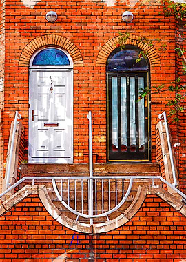 Twin Vintage Doors Dublin