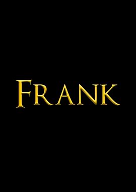 Frank Yellow On Black