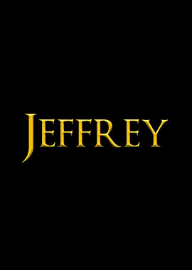 Jeffrey Yellow On Black