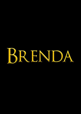 Brenda Yellow On Black