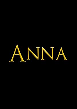 Anna Yellow On Black