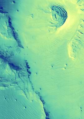 Planet surface Venus