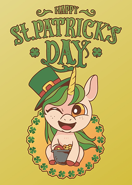 Saint Patricks Unicorn