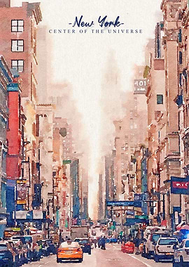 Watercolor New York