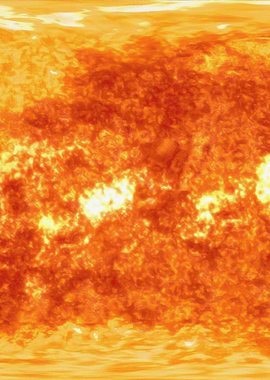 Planet surface Sun