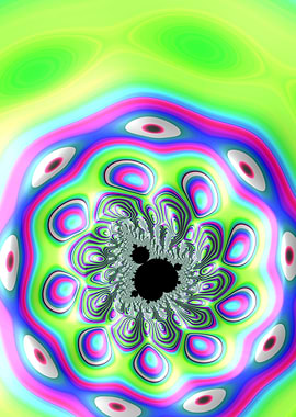 Vibrant Mandelbrot Fractal