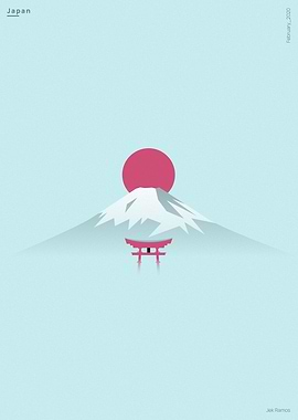 Japan Minimalist Poster