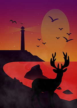 Landscape Sunset Beach