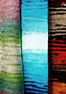 Abstract Textiles Right