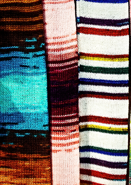 Abstract Textiles Left
