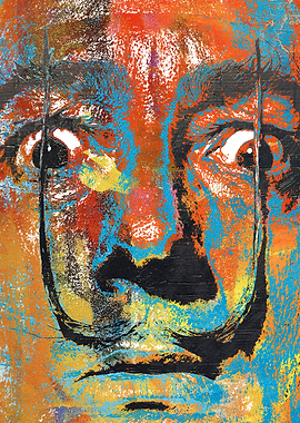 Salvador Dali Pop Art