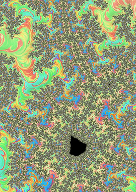 Gaudy Mandelbrot Fractal