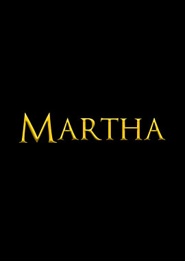 Martha Yellow On Black
