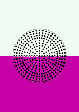 Abstract Sunrise Violet