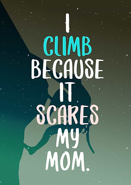 CLIMBING FUNNY GIFT